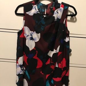 NWOT Lord and Taylor Multicolored Floral Blouse